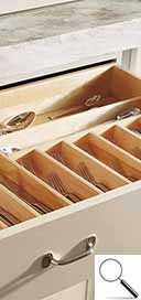 Cutlery Divider Organizes even the most Cluttered Drawers